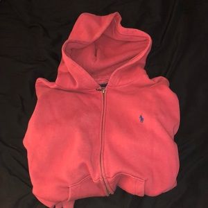 Polo zip up jacket